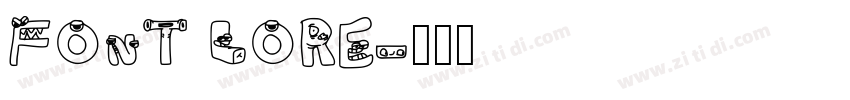 Font Lore字体转换